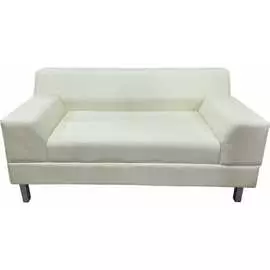 Двухместный диван Мягкий Офис кремовая ФЛ201КРМ