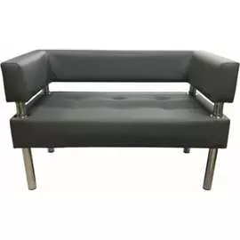 Двухместный диван Мягкий Офис серый СТР201СР