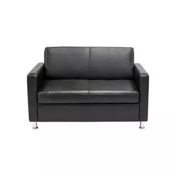 Двухместный диван Мягкий Офис черный ОКМН203ЧН