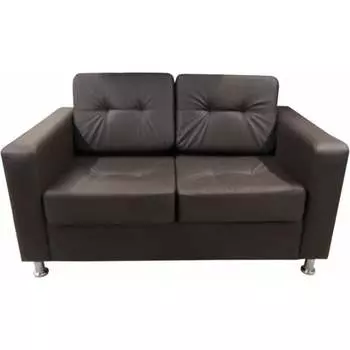 Двухместный диван Мягкий Офис шоколадный ОК201ШК