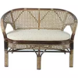 Двухместный диван Vinotti 02/15С Темный Коньяк