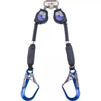 Двухплечевое средство защиты втягивающего типа микроблок Alpsafe BLK3TWIN