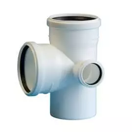 Двухплоскостная крестовина для бесшумной канализации Политэк 120001103