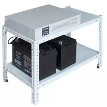 Двухполочный стеллаж для АКБ Бастион