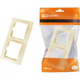 Двухпостовая горизонтальная рамка TDM ELECTRIC Таймыр SQ1814-0126