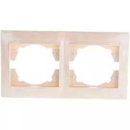 Двухпостовая горизонтальная рамка TDM ELECTRIC Лама SQ1815-0130