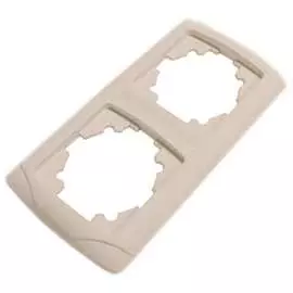 Двухпостовая горизонтальная рамка TDM ELECTRIC Онега SQ1805-0053