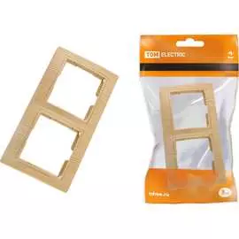 Двухпостовая горизонтальная рамка TDM ELECTRIC ЭКО Таймыр SQ1814-0226