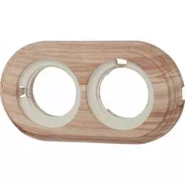 Двухпостовая рамка Bironi BF1-620-13/PL