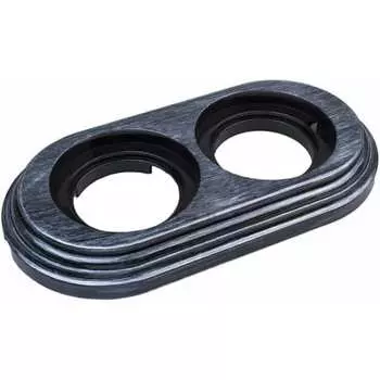 Двухпостовая рамка Bironi BF1-620-11/PL