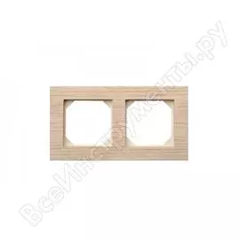 Двухпостовая рамка LIREGUS Эпсилон К14-245-02 Е/OOW 28-2242