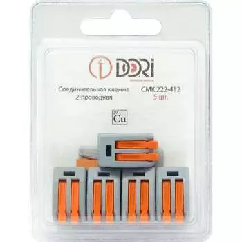 Двухпроводная соединительная клемма DORI СМК 222-412 46226