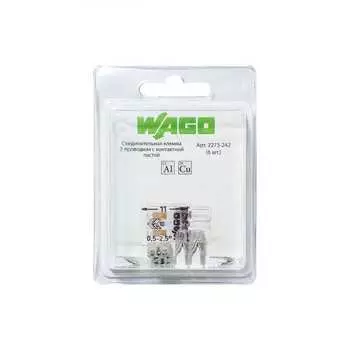 Двухпроводная соединительная клемма WAGO 2273-242 2585