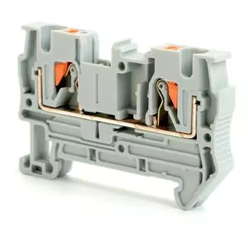 Двухпроводной проходной пружинный зажим STEKKER зни - 4 49242