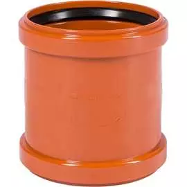 Двухраструбная муфта для наружной канализации Ostendorf 220510