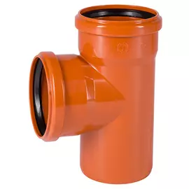 Двухраструбный тройник для наружной канализации Ostendorf 220400
