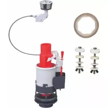 Двухрежимный тросиковый сливной механизм для бачка унитаза Wirquin MW2 10717562