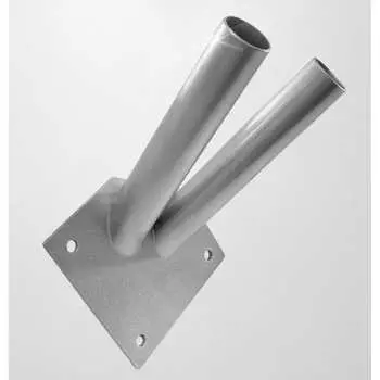 Двухрожковый настенный кронштейн для флага PALITRA TECHNOLOGY 50500-2-AISI