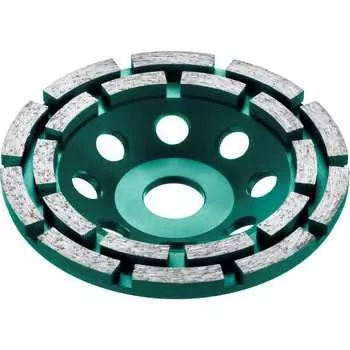 Двухрядная алмазная чашка KRAFTOOL Double 33369-125