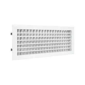 Двухрядная алюминиевая решетка Ventart 4687203903305