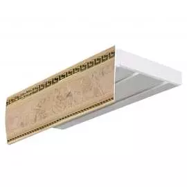 Двухрядный карниз Эскар ЭКОНОМ+ Антик 529430350