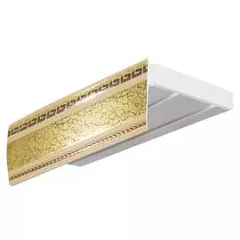 Двухрядный карниз Эскар ЭКОНОМ+ Антик 528430260