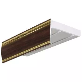 Двухрядный карниз Эскар ЭКОНОМ+ Антик 521430220