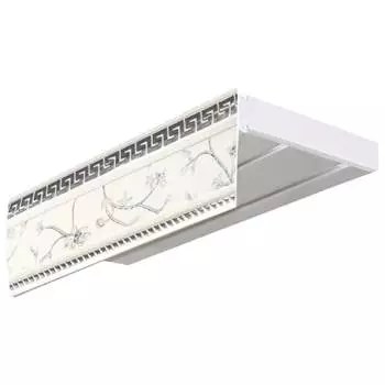 Двухрядный карниз Эскар ЭКОНОМ+ Антик 525430260