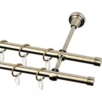 Двухрядный металлический карниз Эскар 21648524055