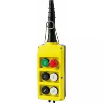 Двухрядный пульт управления для односкоростных моторов Giovenzana PLB06/E