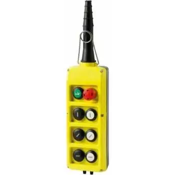 Двухрядный пульт управления для односкоростных моторов Giovenzana