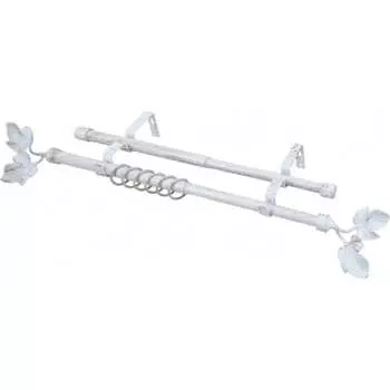 Двухрядный раздвижной кованый карниз LEGRAND