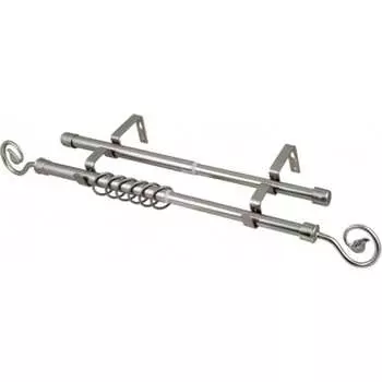 Двухрядный раздвижной кованый карниз LEGRAND