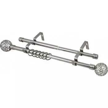 Двухрядный раздвижной кованый карниз LEGRAND