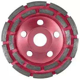 Двухрядный шлифовальный алмазный диск для ушм КУРС 39515