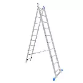 Двухсекционная алюминиевая лестница LadderBel LS210