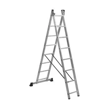 Двухсекционная алюминиевая лестница SevenBerg 920208