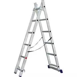 Двухсекционная алюминиевая лестница SMARTY SN011-206