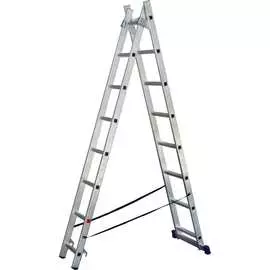Двухсекционная алюминиевая лестница SMARTY SN011-208