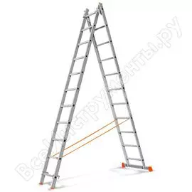 Двухсекционная лестница Эйфель Гранит 2х11