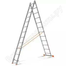 Двухсекционная лестница Эйфель Гранит 2х12