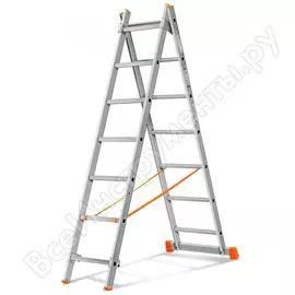 Двухсекционная лестница Эйфель Гранит 2х7
