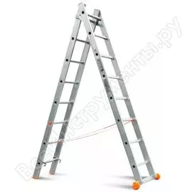 Двухсекционная лестница Эйфель Классик 2х8