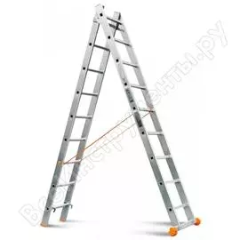 Двухсекционная лестница Эйфель Классик 2х9