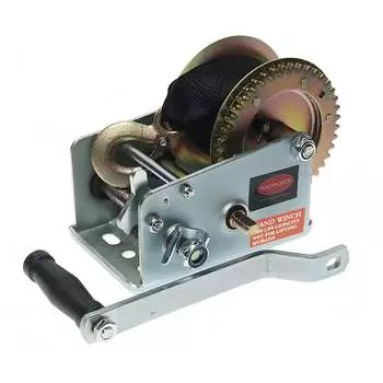 Двухскоростная ручная барабанная лебедка Rockforce