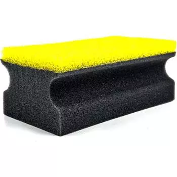 Двухслойная губка автомобильная Golden Snail Рельса XL GS0326
