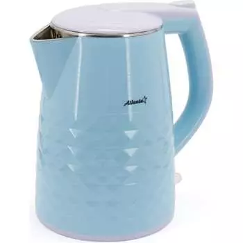 Двухстенный электрический чайник Atlanta ATH-2441 blue
