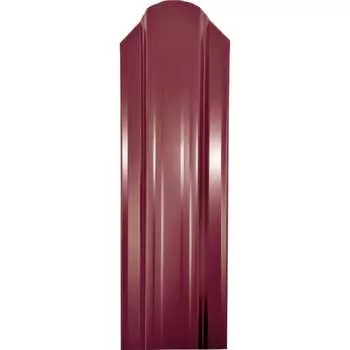 Двухсторонний полукруглый металлический штакетник Таврос