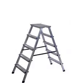 Двухсторонняя алюминиевая стремянка STAIRS AMP205