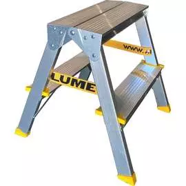Двухсторонняя анодированная алюминиевая стремянка Алюмет APD9202